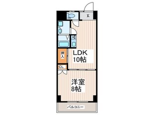 ニュ－ロ－レルマンション(803)の物件間取画像